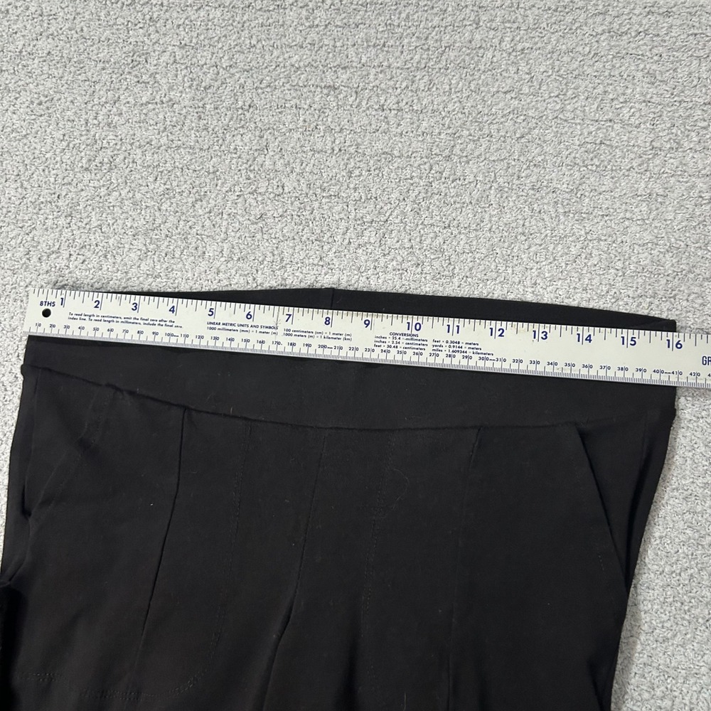 Torrid Pants Split Hem Flare 1 Black Plus Size Stretch Career Chic - Picture 6 of 8
